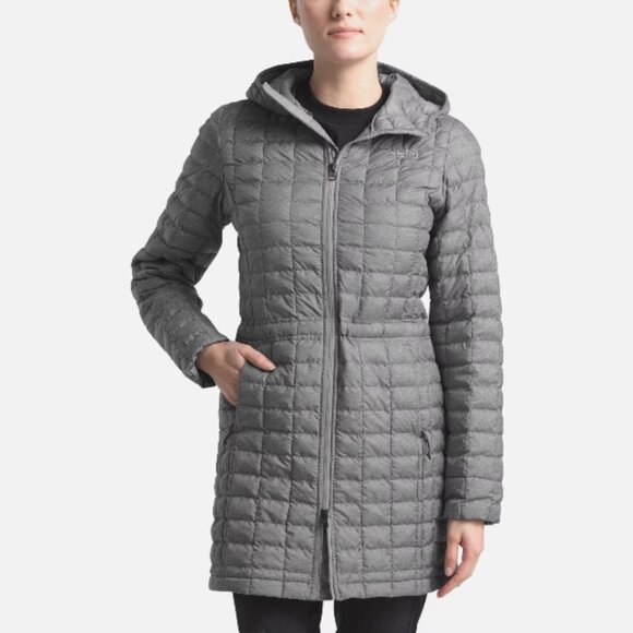 The North Face Women’s Thermoball™ Eco Parka TNF MEDIUM GREY HEATHER - Picture 1 of 4